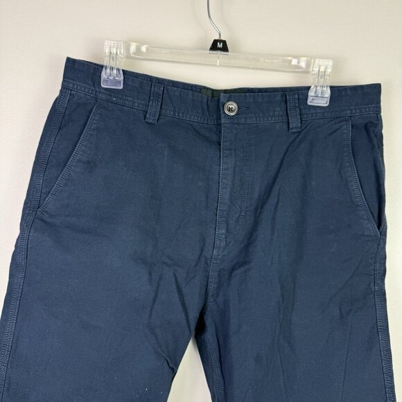 Rodd & Gunn Men’s Shorts 33 Navy Original Fit Stretch Chino Flat Front Casual - Picture 3 of 10